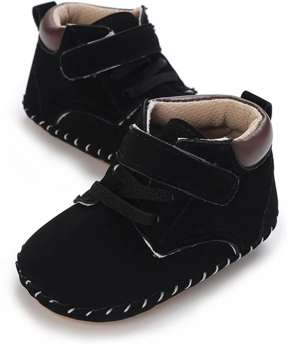 Summer Children Infant Toddler Shoes Boys and Girls Sports Flat Bottom High Top Comfortable Solid Slip on Shoes for Kids