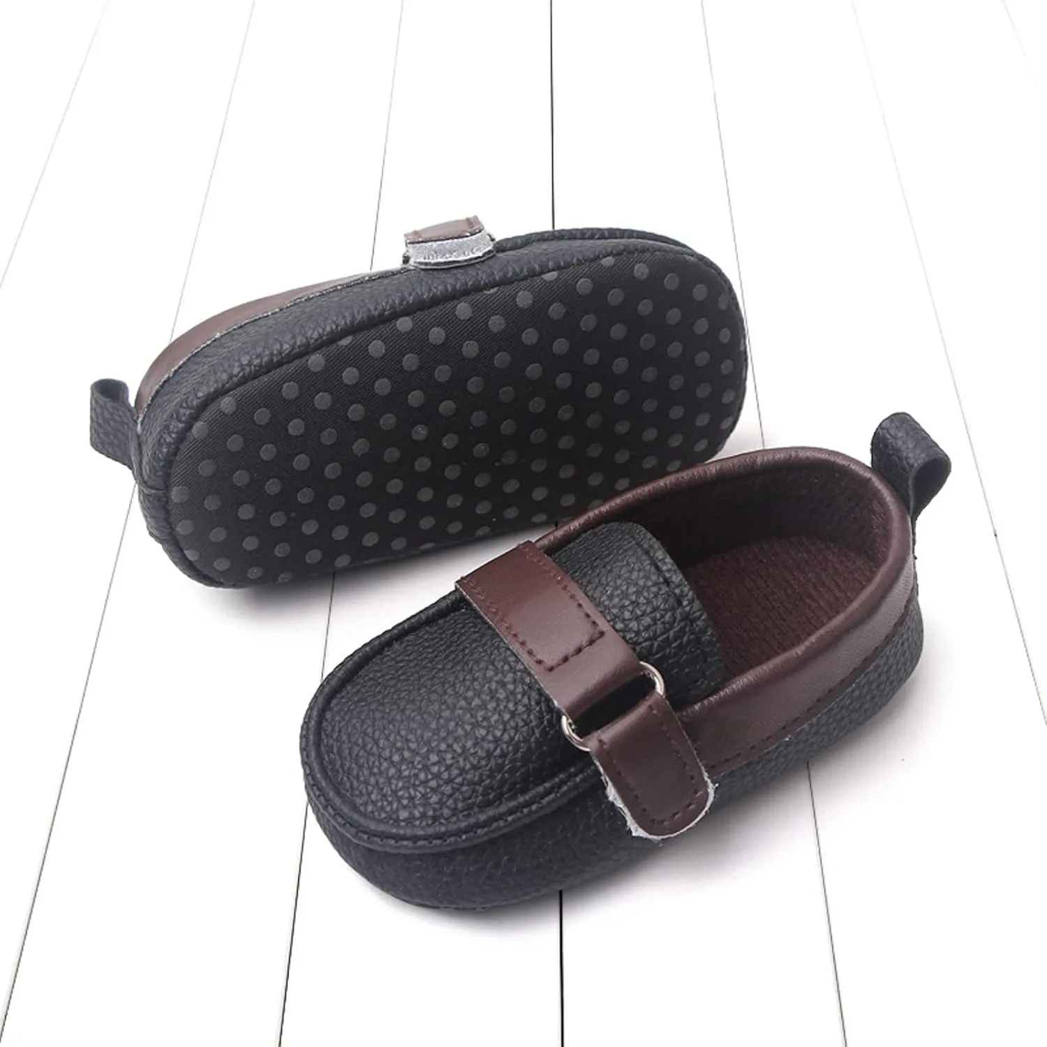Summer Children Infant Toddler Shoes Boys Flat Bottom Casual Shoes Round Slip On Lightweight and Comfortable Baby Boy Slippers