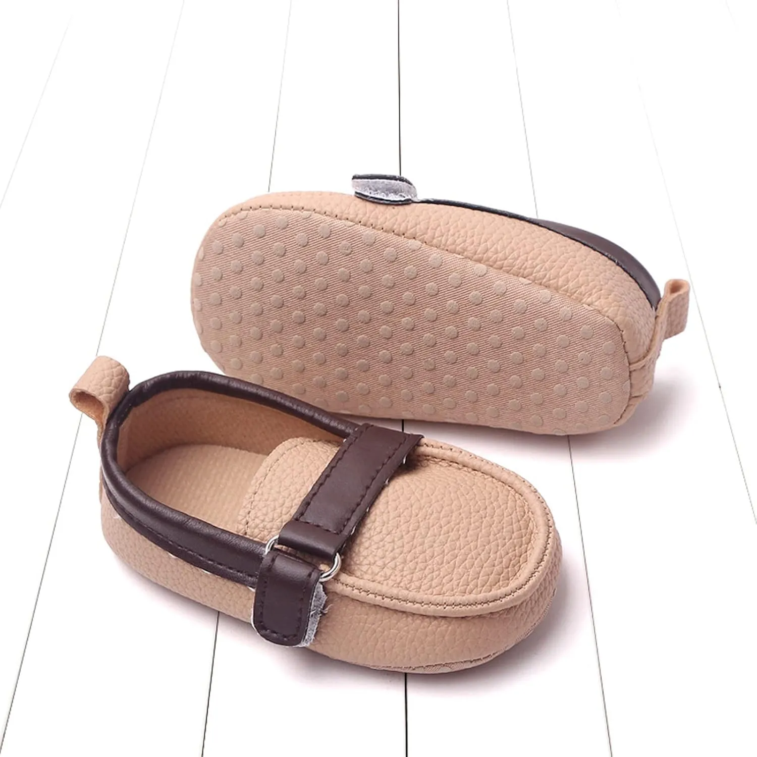 Summer Children Infant Toddler Shoes Boys Flat Bottom Casual Shoes Round Slip On Lightweight and Comfortable Baby Boy Slippers