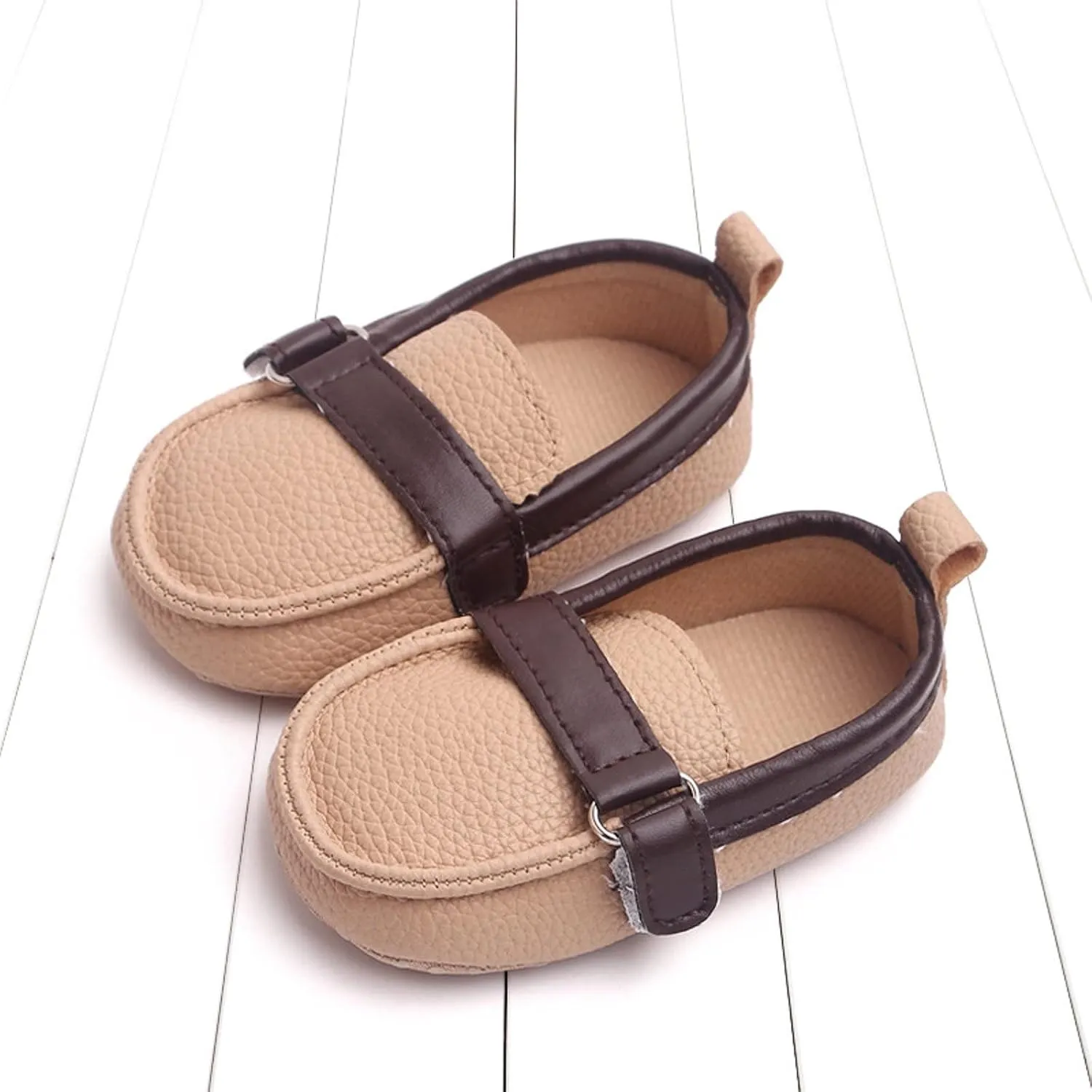 Summer Children Infant Toddler Shoes Boys Flat Bottom Casual Shoes Round Slip On Lightweight and Comfortable Baby Boy Slippers