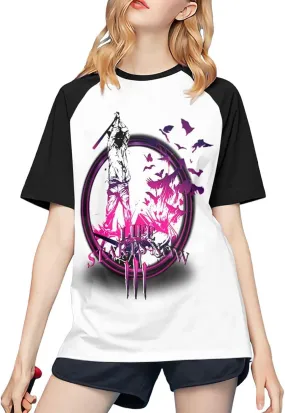 T-Shirts Womens Vintage Funny Graphic Tee Tshirt Casual Short Sleeve Tops