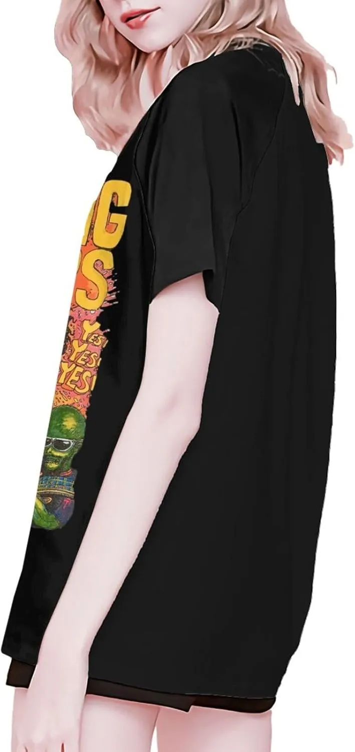 T-Shirts Womens Vintage Funny Graphic Tee Tshirt Casual Short Sleeve Tops