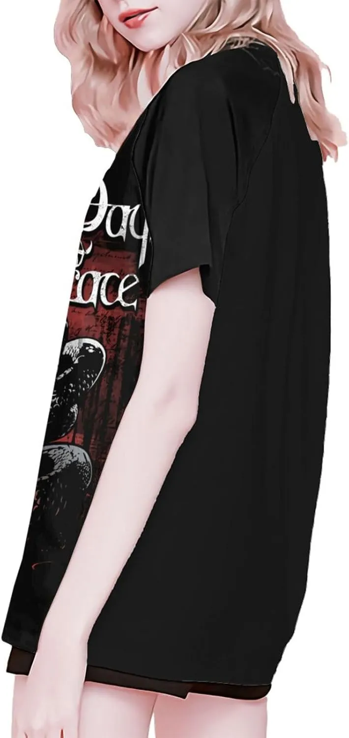 T-Shirts Womens Vintage Funny Graphic Tee Tshirt Casual Short Sleeve Tops