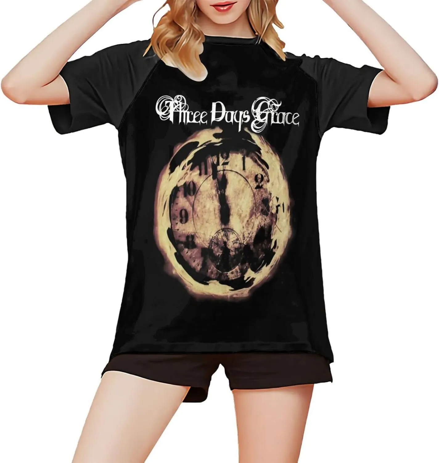 T-Shirts Womens Vintage Funny Graphic Tee Tshirt Casual Short Sleeve Tops