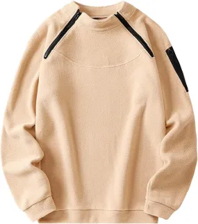 Tactical Combat Fleece Pullover Jacket Men's Military Athletic Sport Jumper Tops Army Windproof Pullover
