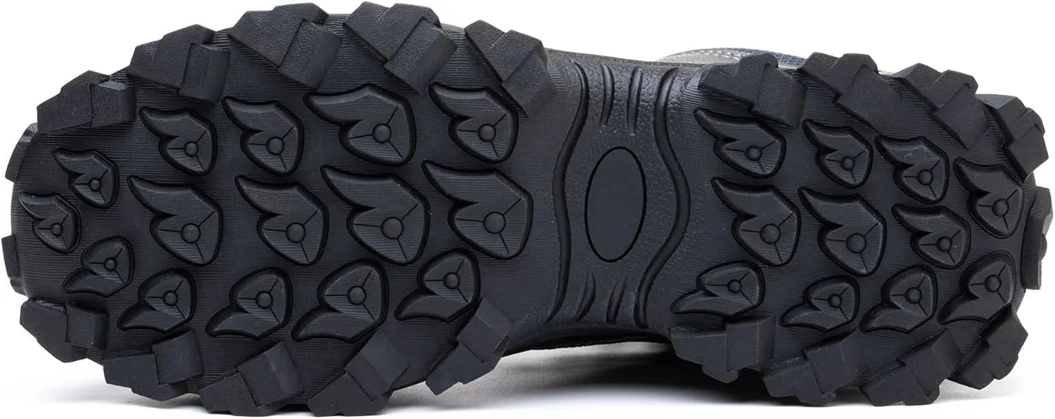 Tanleewa Mens Steel Toe Shoes Breathable Nonslip Work Sneakers Construction Industrial Safety Shoes Anti-Pierce Work Boots