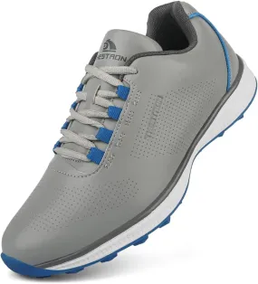 THESTRON Professional Men's Golf Shoes Lighweight Comfortable Spikeless Golf Sport Training Sneakers for Men