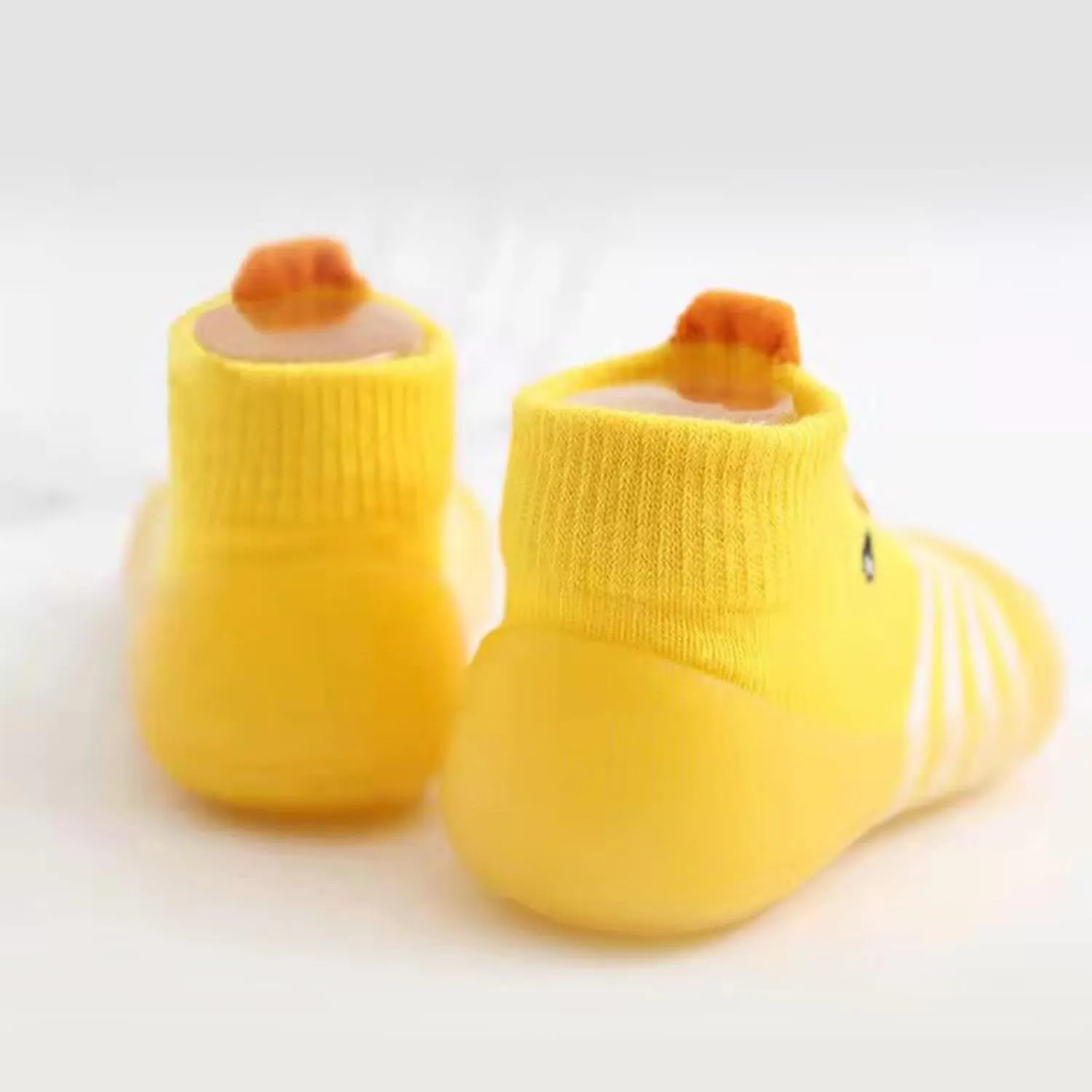 Toddler Baby Sock Shoes Duck Cute Breathable Soft Rubber Sole Shoes Wide Indoor Outdoor Baby Floor Socks