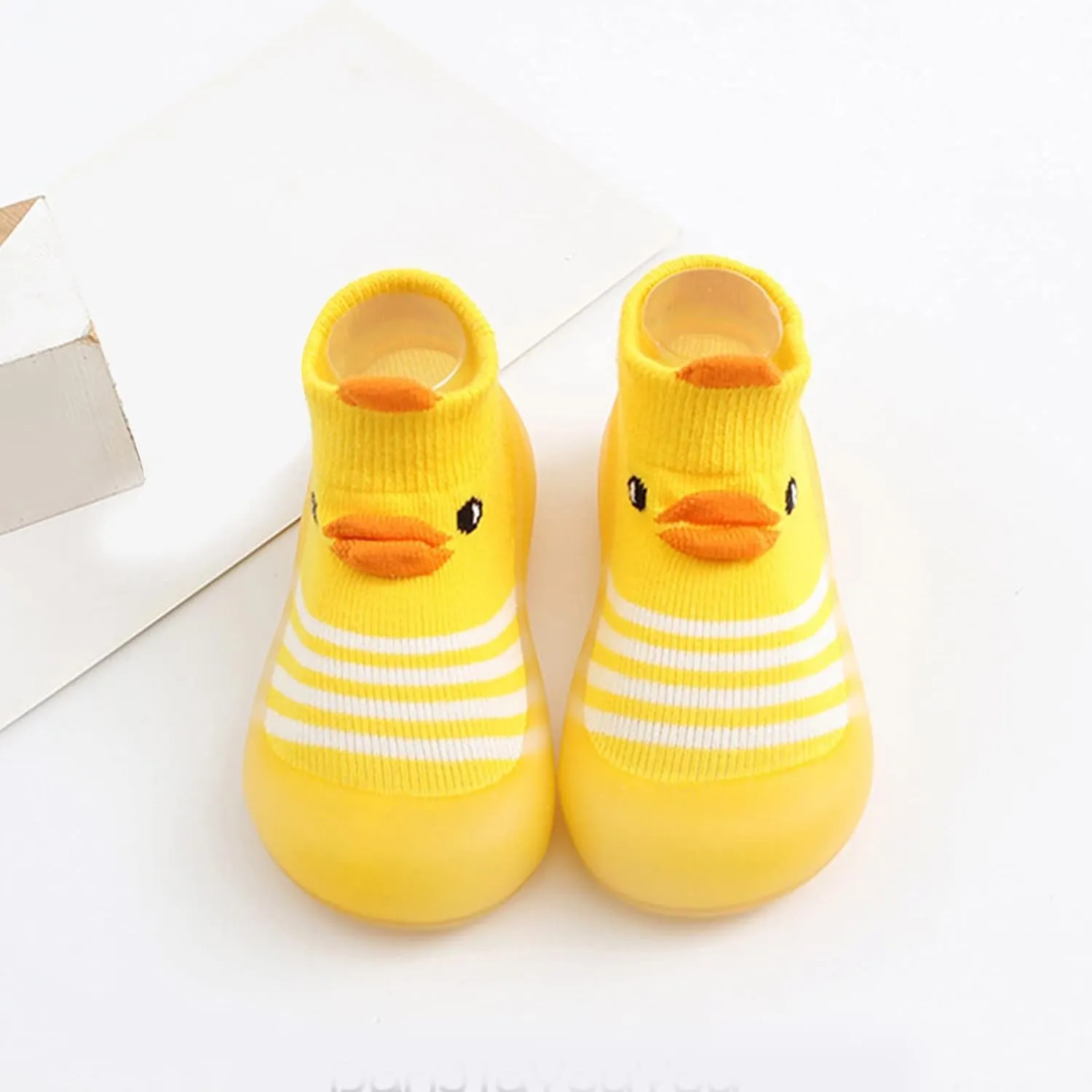 Toddler Baby Sock Shoes Duck Cute Breathable Soft Rubber Sole Shoes Wide Indoor Outdoor Baby Floor Socks