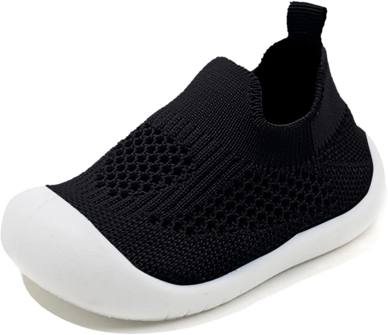 Toddler Boy Girl Mesh Sneakers Baby Knitted Walking Shoes Infant Soft Sole Trainerslittle Kid Breathable Outdoor Shoes