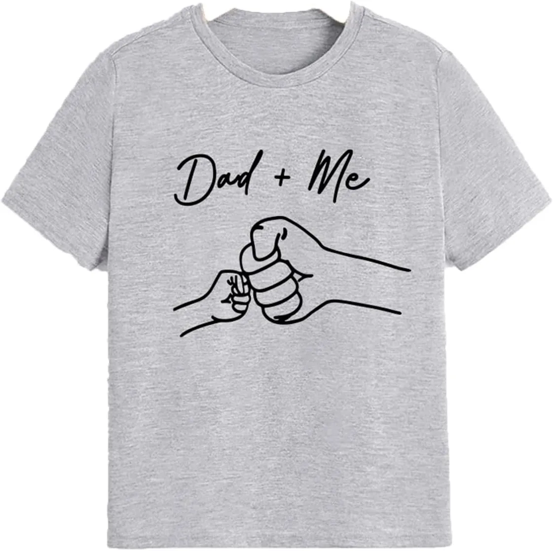 Toddler Boys Girls Short Sleeve Shirts Childrens Funny Father's T Shirt Tops for Kids Casual Crewneck Tee Clothes