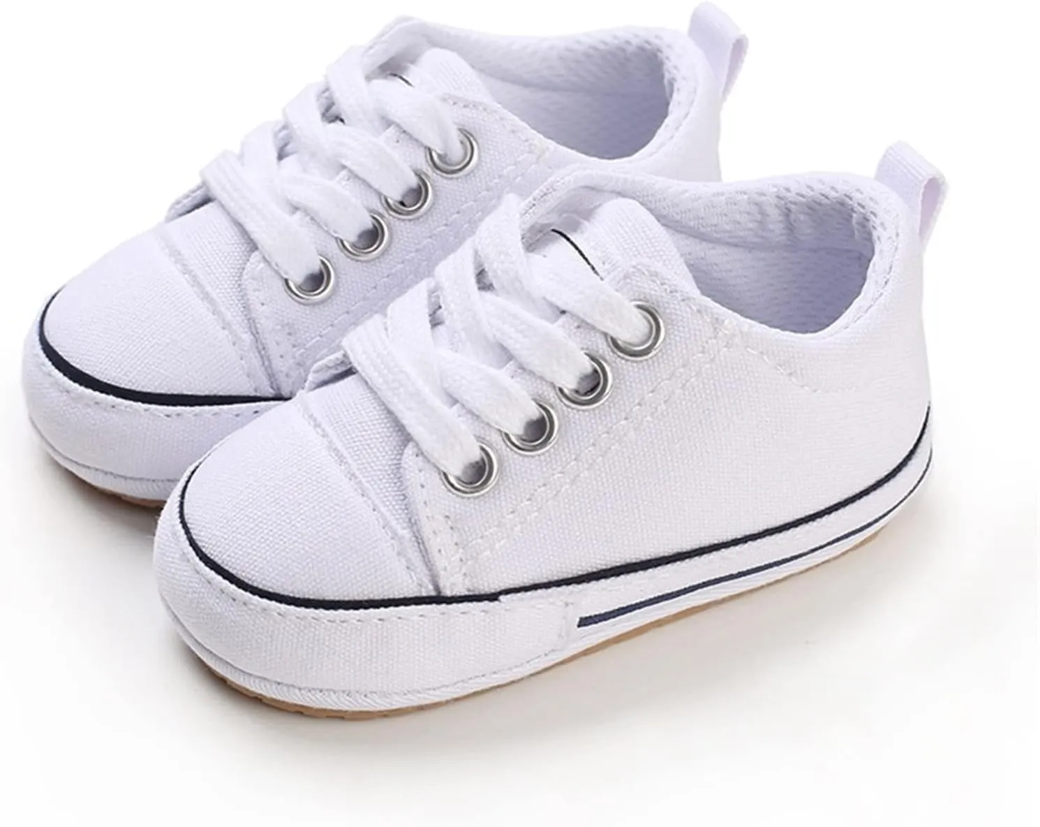 Toddler Boys Girls Sneakers Low Top Adjustable Strap Canvas Shoes for Kids Flat Shoes Spring Summer Shoes