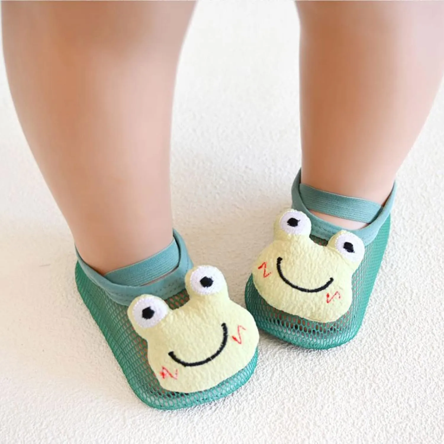 Toddler Girl Tan Tennis Shoes Animal Kids Boys Girls Socks Barefoot Shoes Socks Non Slip Floor Cartoon Baby 5