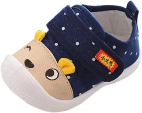 Toddler Squeaky Shoes Baby Boy Girl First-Walking Sneakers Infant Soft Sole Little Kid Trainers