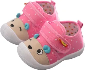 Toddler Squeaky Shoes Baby Boy Girl First-Walking Sneakers Infant Soft Sole Little Kid Trainers