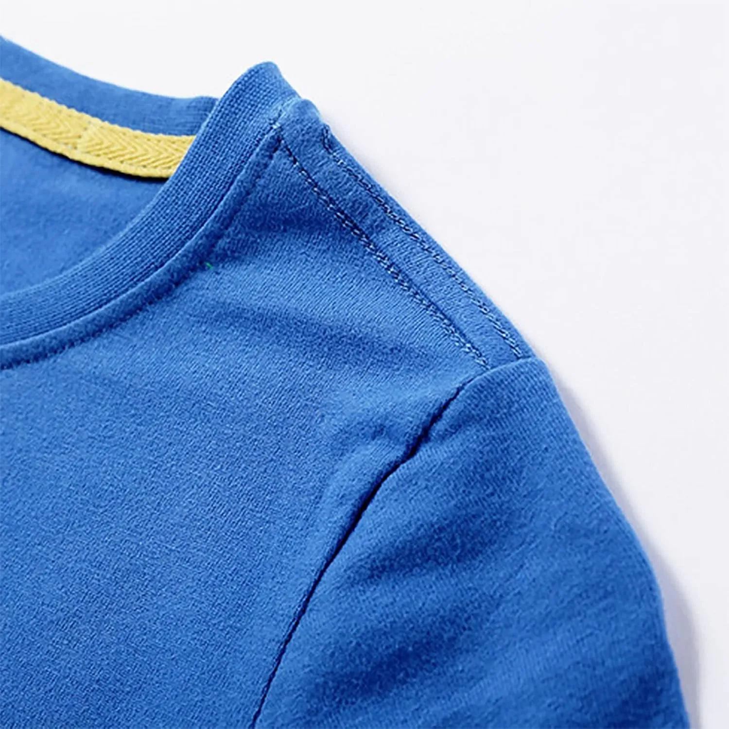 Toddler T Shirts Boys Girls Basic Tee Summer Cotton T-Shirts Crew Neck Short Sleeve Shirt Solid Casual Clothes for Kids