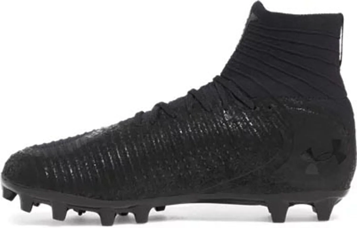 Under Armour - Mens Highlight 2 Mc Knit Football Cleats Shoes, Color Black (003), Size: 8.5 D(M) US