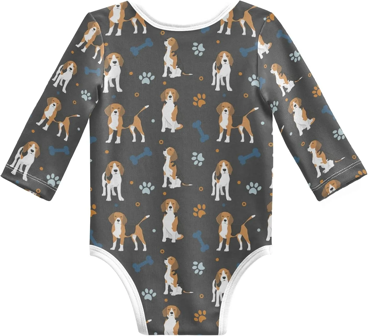 vvfelixl Baby Bodysuits Bee Long Sleeve Cotton Baby Clothes for Boys Girls 3M