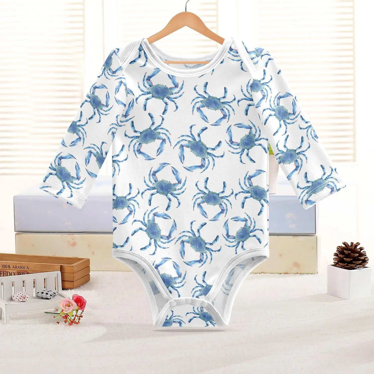 vvfelixl Baby Bodysuits Bee Long Sleeve Cotton Baby Clothes for Boys Girls 3M