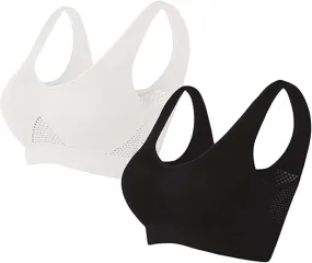 White Lace Bra Sexy Thin Silk Back Anti Sagging Sports Bra Sports Bra Workout Top Yoga Bras for Women Womens Sports