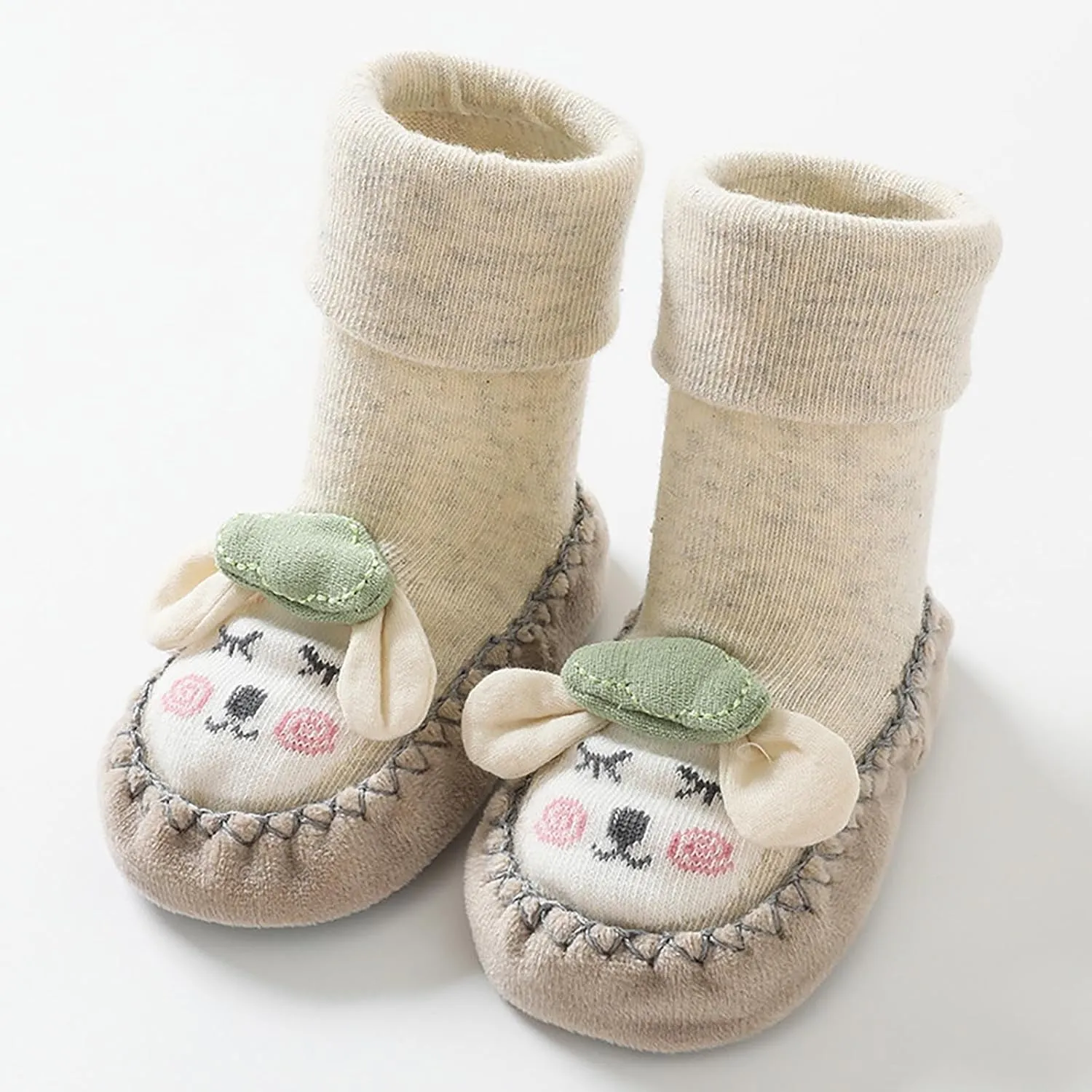 Winter Infant Toddler Shoes Boys Girls Baby Shoes Soft Sole Slip On Shoes Cute Animal Size 5 Toddler Boots Girls
