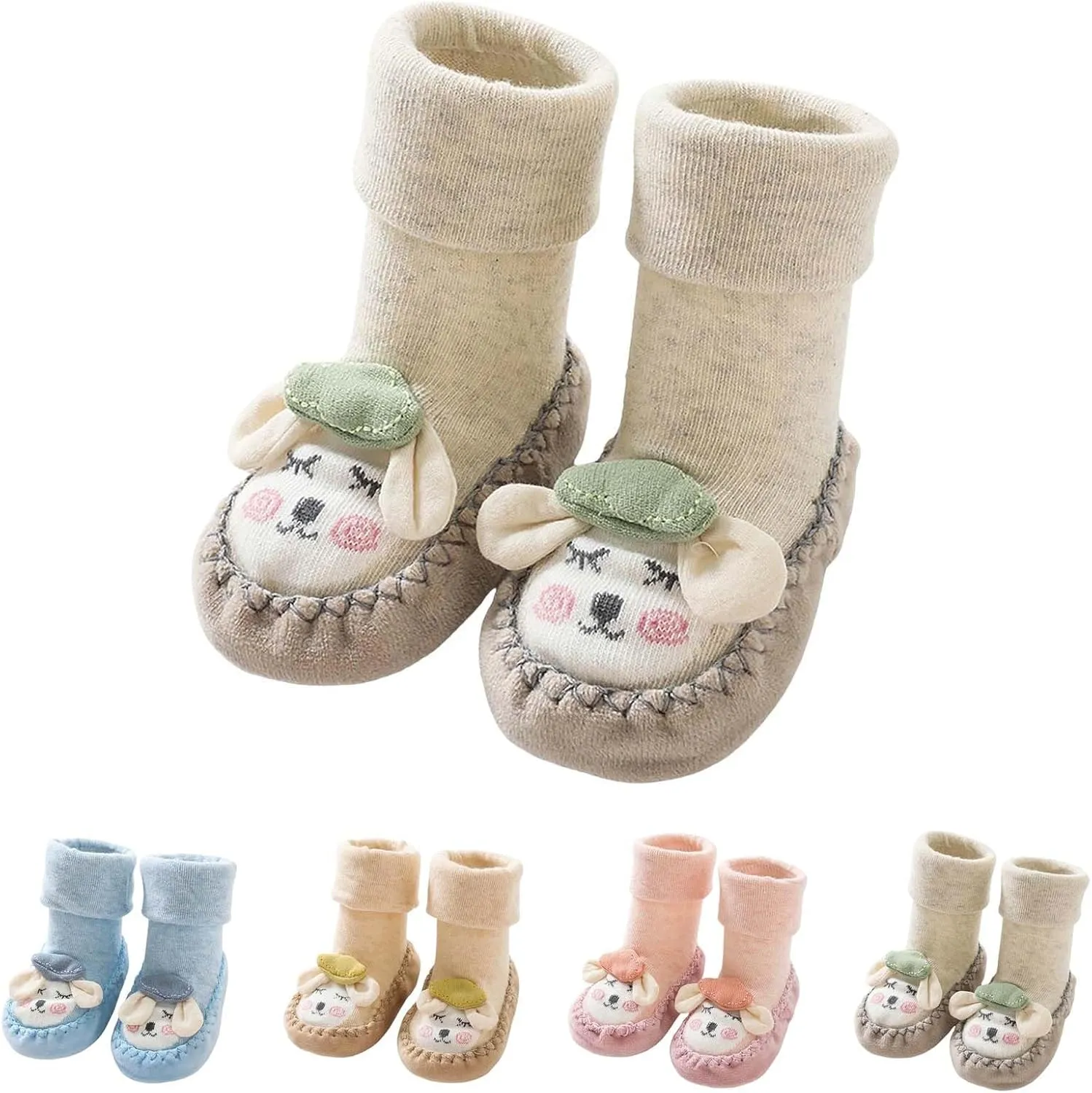 Winter Infant Toddler Shoes Boys Girls Baby Shoes Soft Sole Slip On Shoes Cute Animal Size 5 Toddler Boots Girls