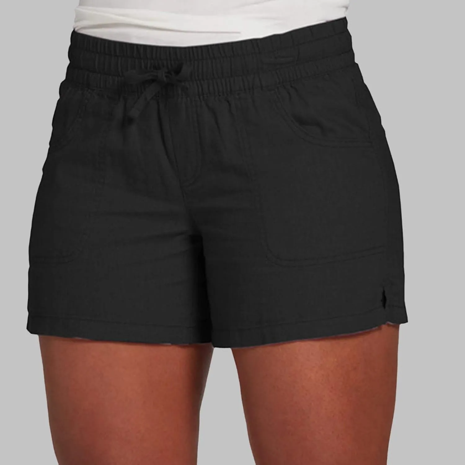 Women Casual Elastic Waist Summer Drawstring Cotton Shorts Womens Beach with Pocket Womens Pajama Set Shorts