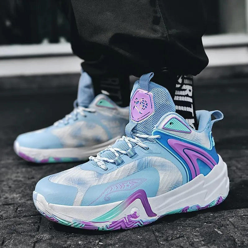 Women Men Basketball Shoes Walking Running Shoes Breathable Comfortable Sneakers for Adult