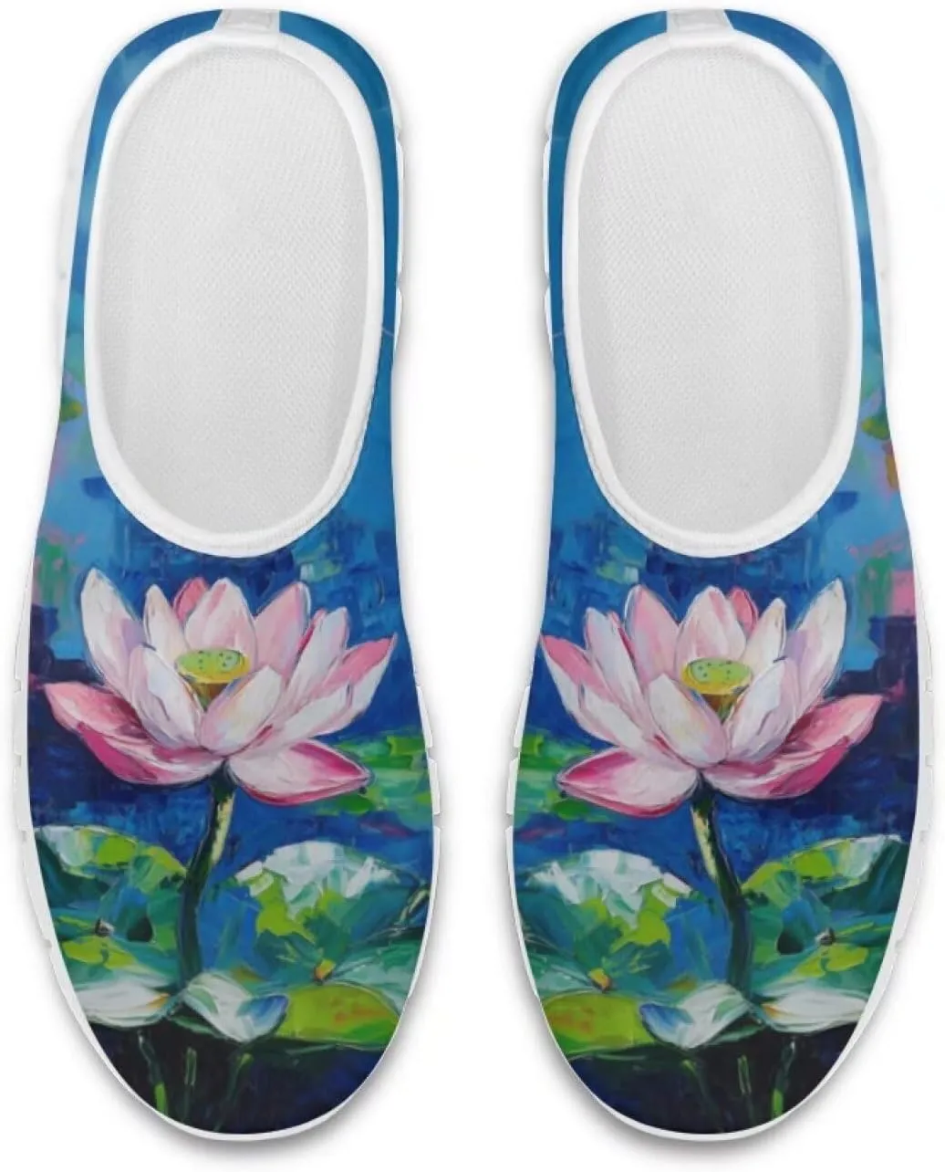 Women Slip On Tennis Shoes Casual Sneakers Womens Non Slip Work Shoes