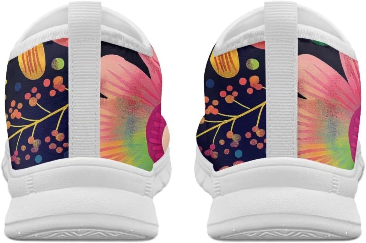 Women Slip On Tennis Shoes Womens Non Slip Work Shoes Casual Sneakers