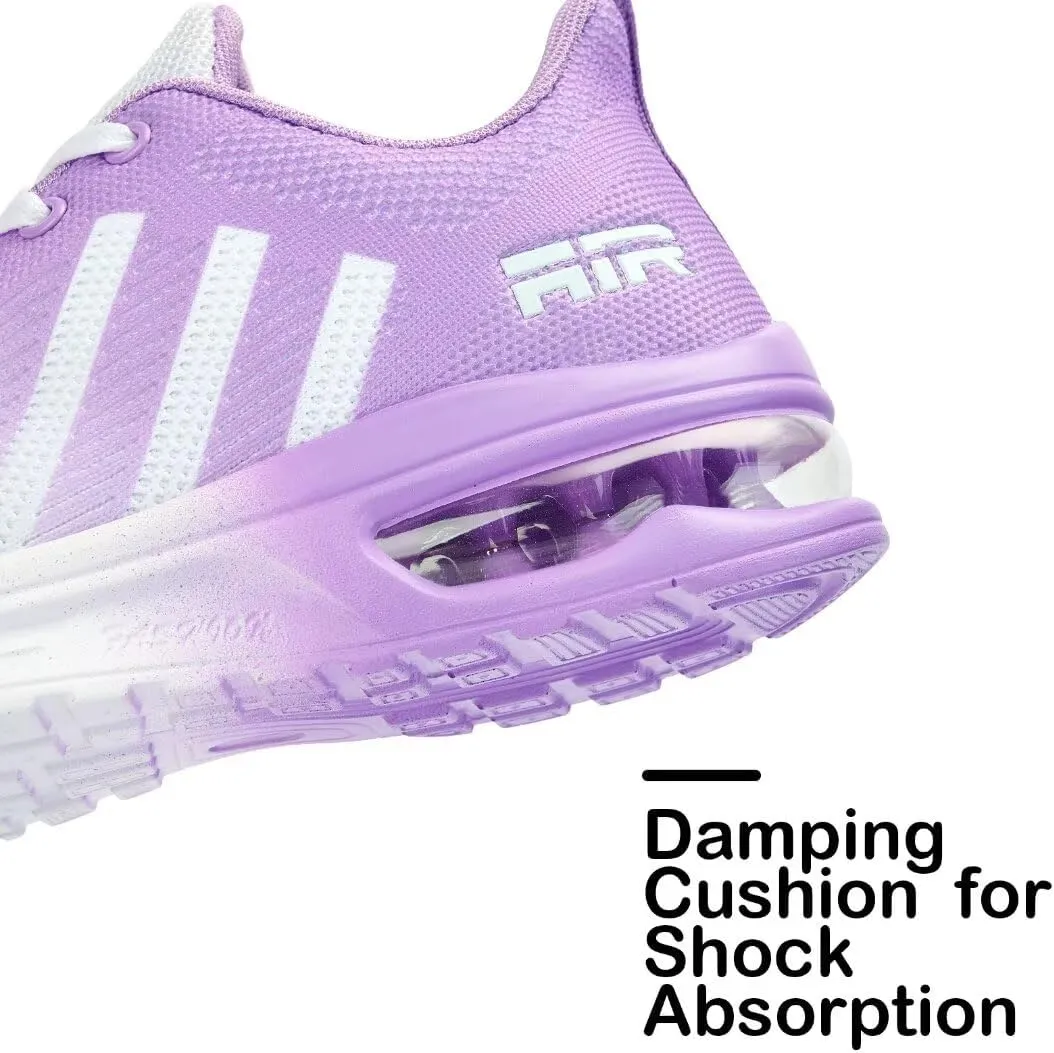Womens Air Running Shoes Womens Walking Shoes Lightweight Women Sneakers Air Cushion Tennis Shoes for Gym Workout Sports