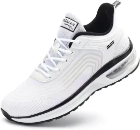 Womens Air Running Shoes Womens Walking Shoes Lightweight Women Sneakers Air Cushion Tennis Shoes for Gym Workout Sports