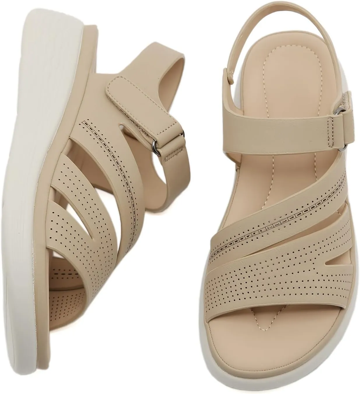 Womens Arch Support Sandals Comfortable Lightweight Athletic Hiking Sandals Water Shoes