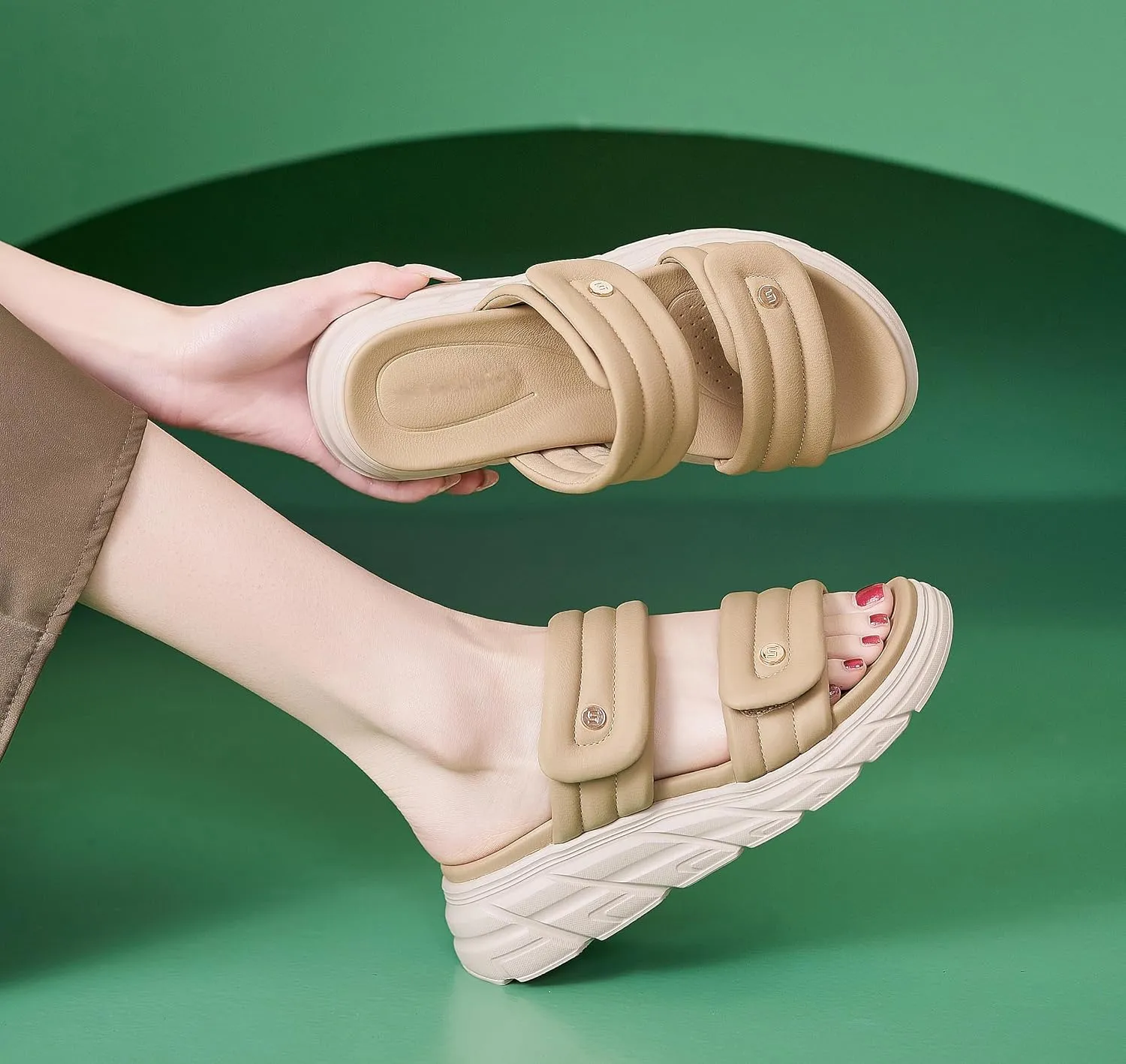Womens Arch Support Sandals Comfortable Lightweight Athletic Hiking Sandals Water Shoes