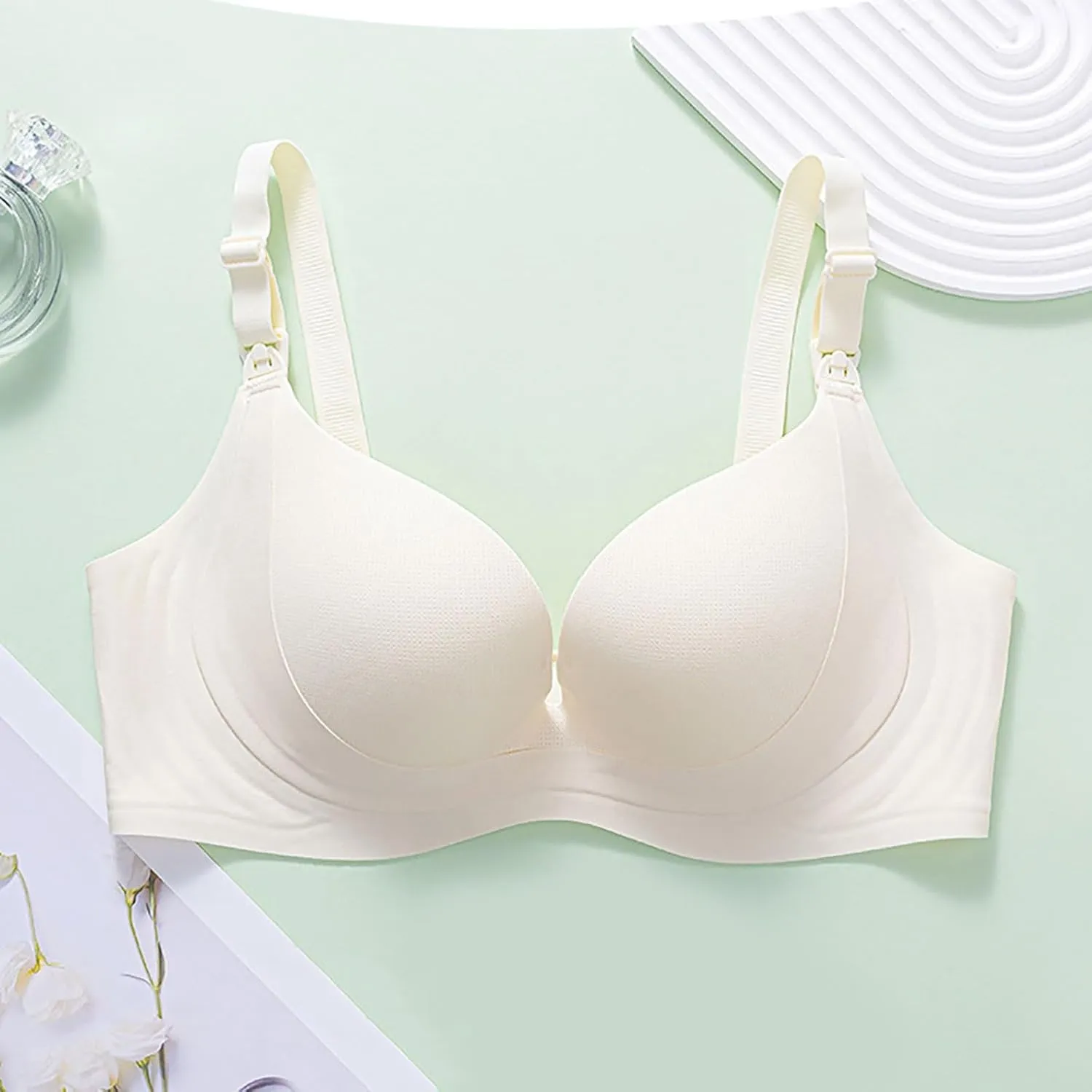 Womens Bra Women Lactation Bra Thin Cavity Cup Breathable Maternity Bra Push Up Sag Bra Womens Bras