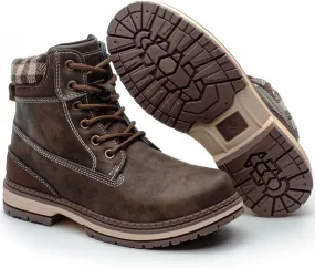 Womens Hiking Work Winter Boots - Outdoor Waterproof Lightweight Ankle Boots