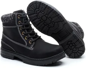Womens Hiking Work Winter Boots - Outdoor Waterproof Lightweight Ankle Boots