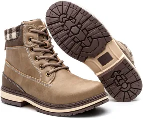 Womens Hiking Work Winter Boots - Outdoor Waterproof Lightweight Ankle Boots