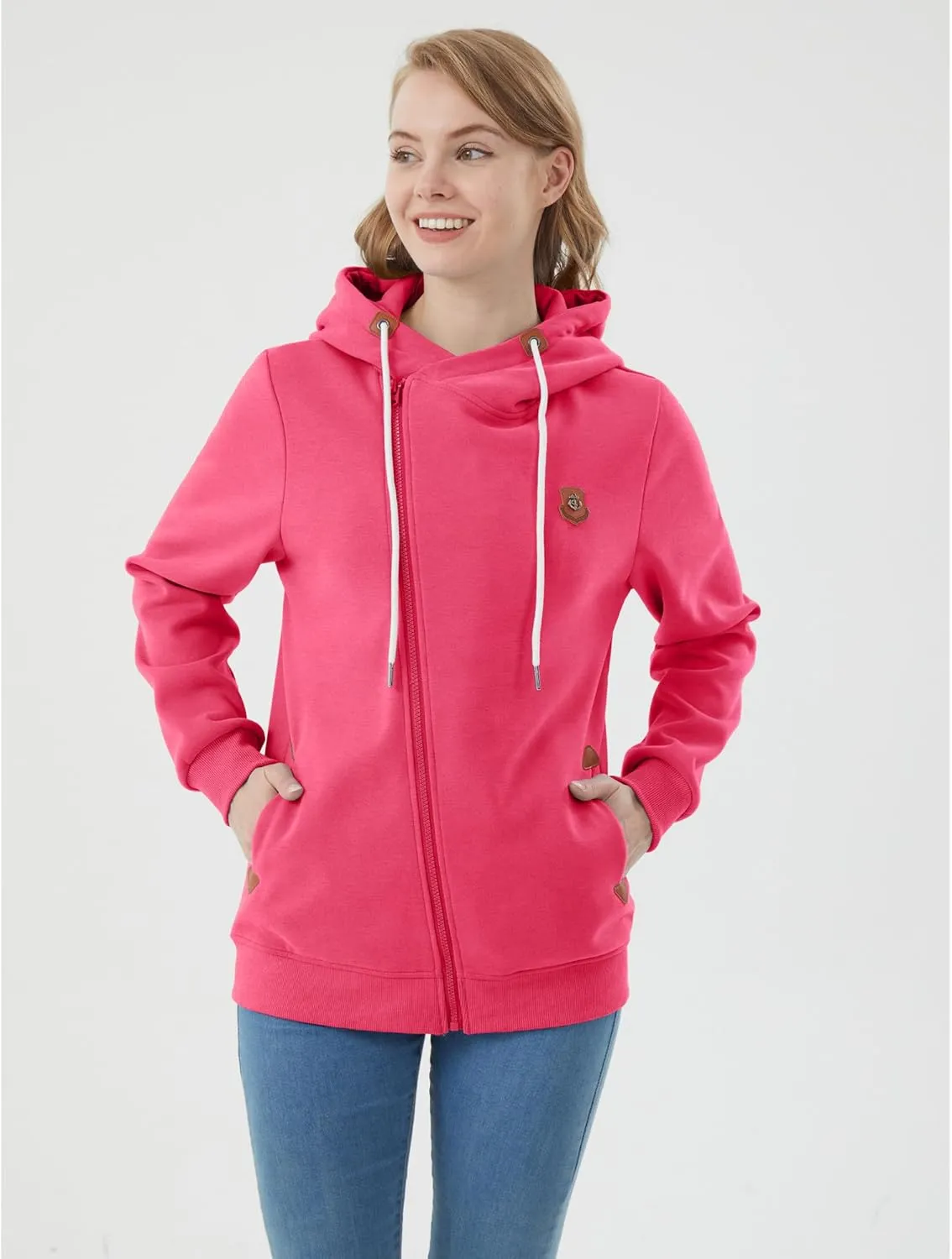 Womens Hoodies Hooded Jersey Jackets