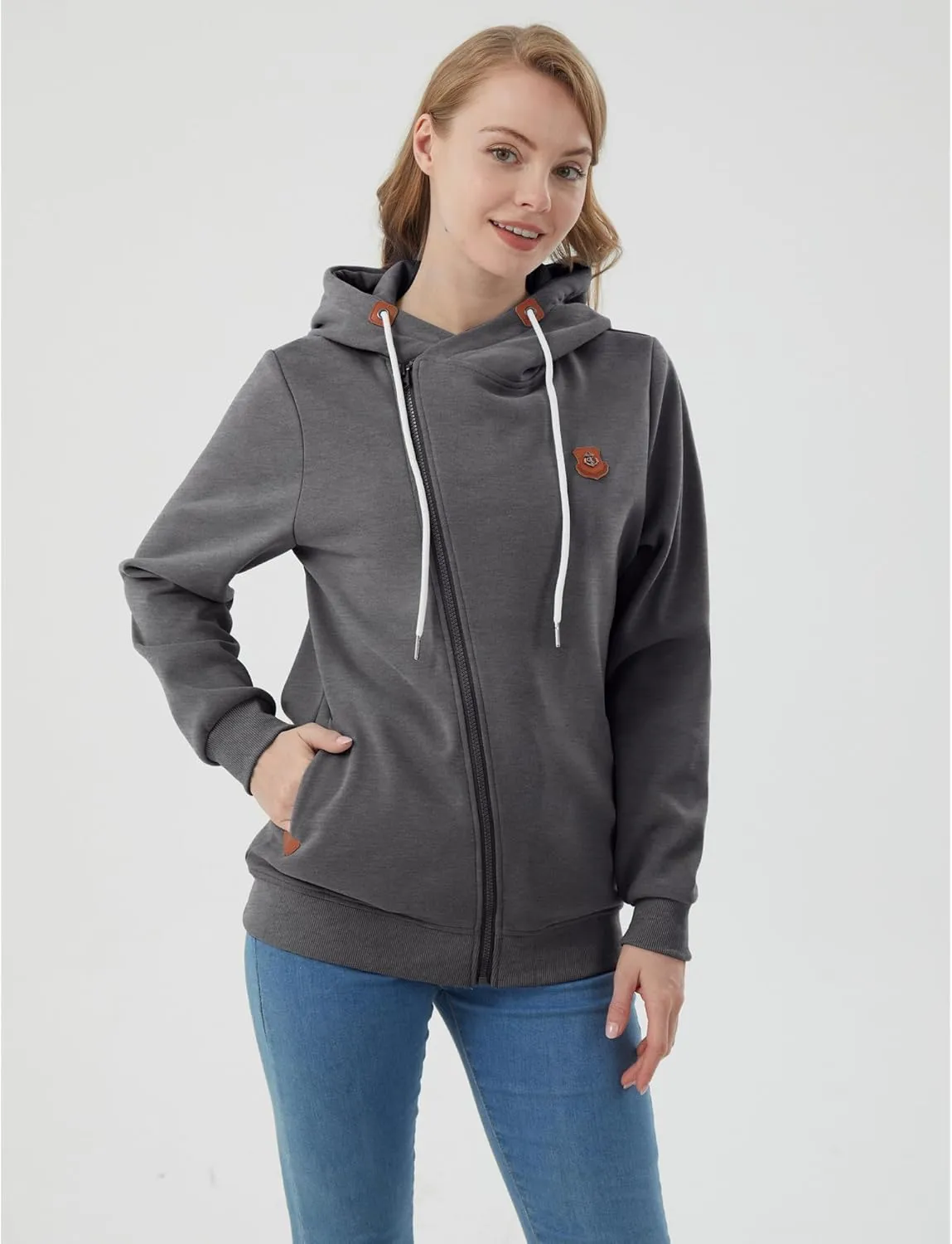 Womens Hoodies Hooded Jersey Jackets