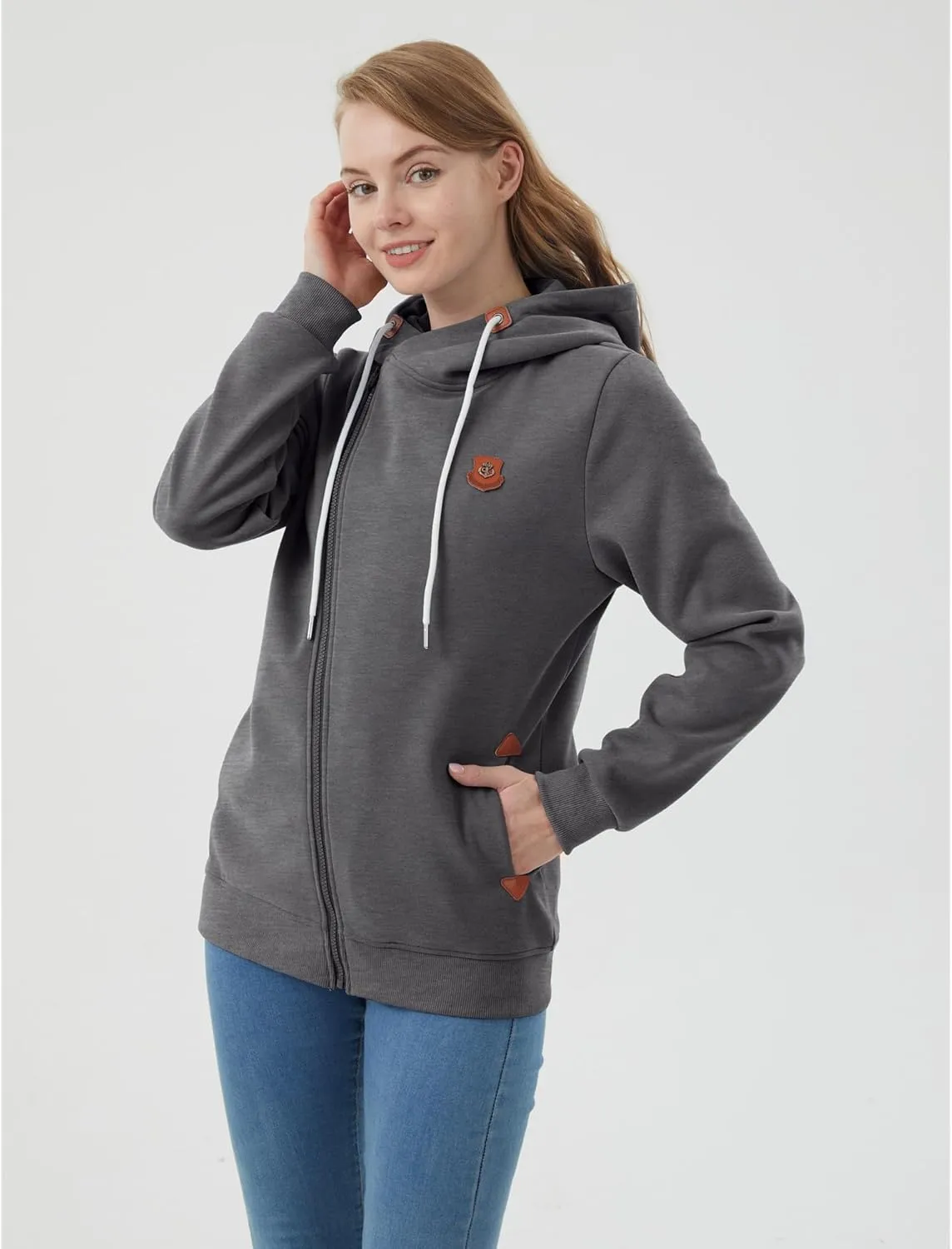 Womens Hoodies Hooded Jersey Jackets