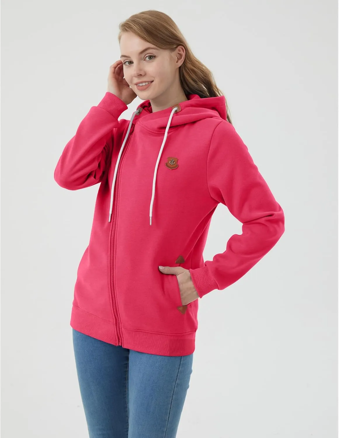Womens Hoodies Hooded Jersey Jackets
