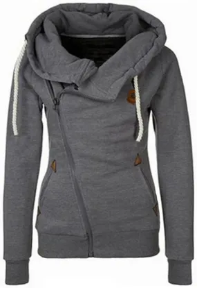 Womens Hoodies Hooded Jersey Jackets