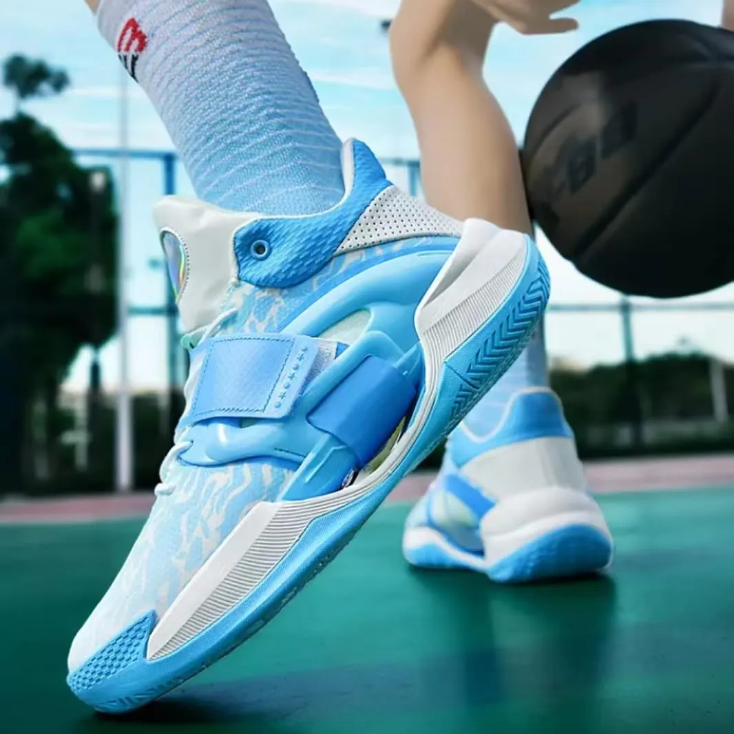 Womens Lace Up High Top Basketball Shoes Fashion Breathable Non Slip Sneakers Lightweight Outdoor Sports Tennis Walking Shoes