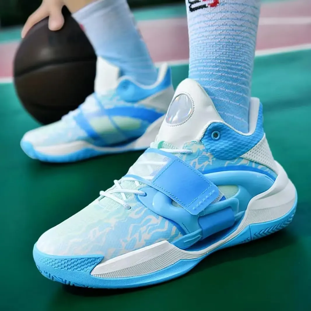 Womens Lace Up High Top Basketball Shoes Fashion Breathable Non Slip Sneakers Lightweight Outdoor Sports Tennis Walking Shoes