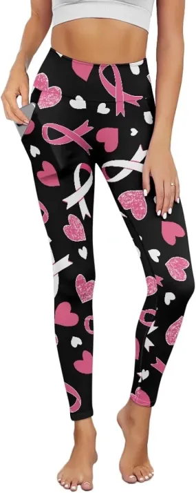 Womens Leggings XS-3XL Workout Pants with Pockets Tummy Control Yoga Leggings Full Length