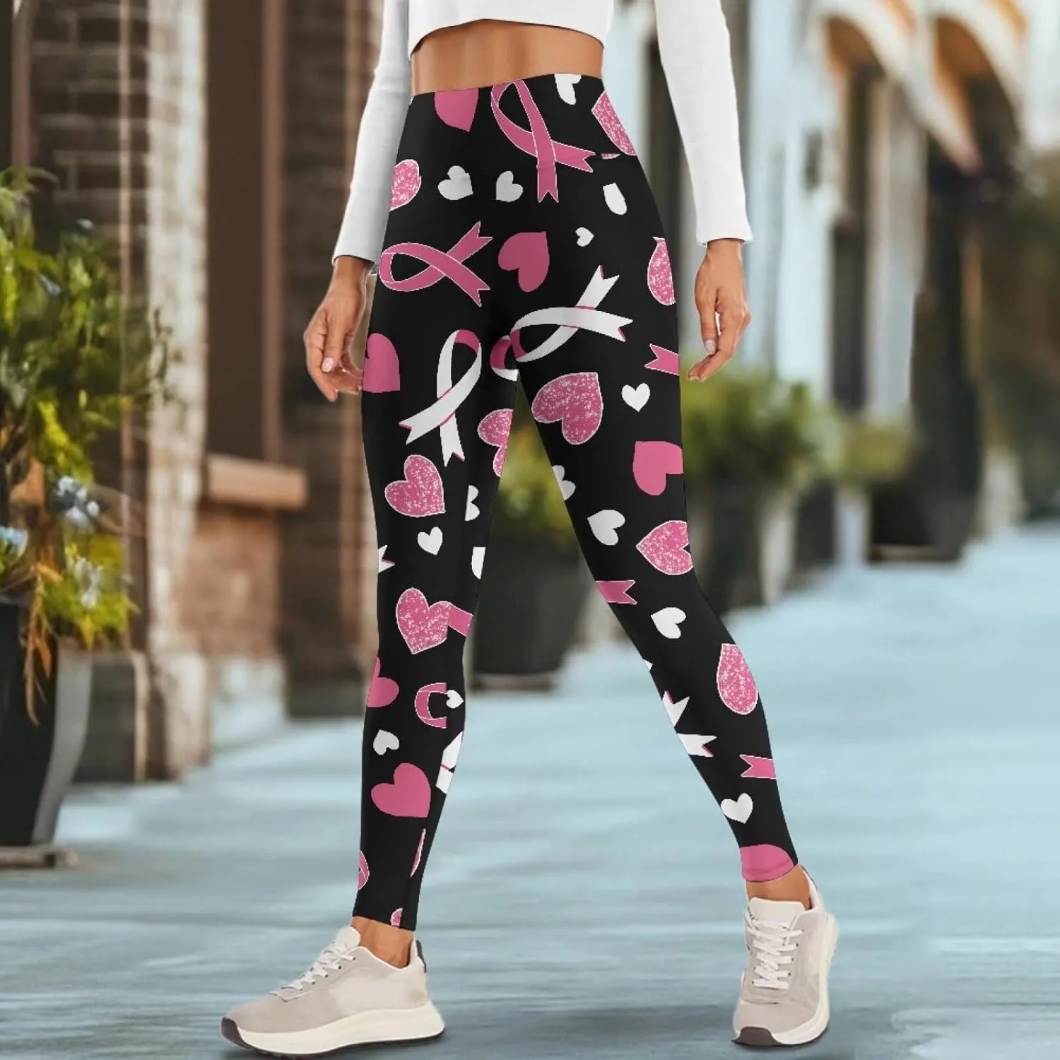 Womens Leggings XS-3XL Workout Pants with Pockets Tummy Control Yoga Leggings Full Length