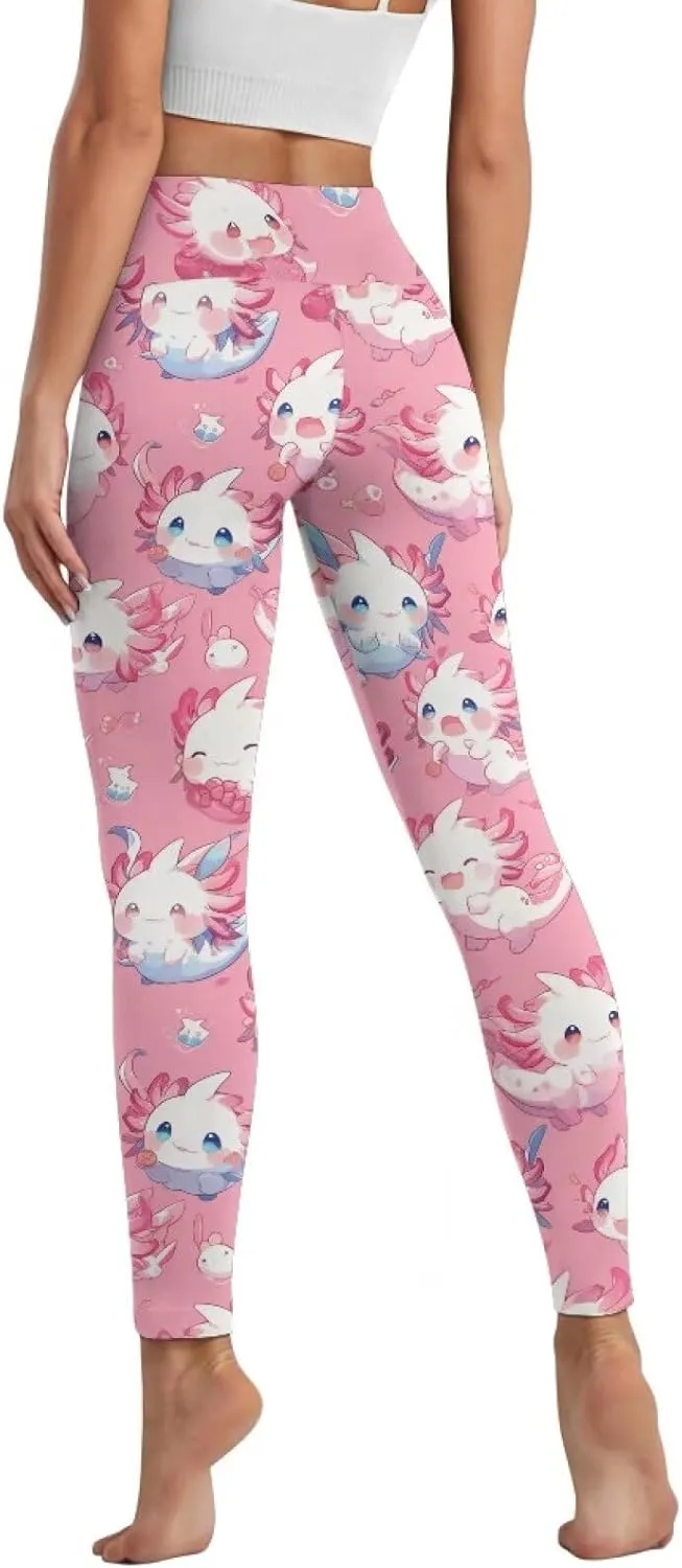 Womens Leggings XS-3XL Workout Pants with Pockets Tummy Control Yoga Leggings Full Length