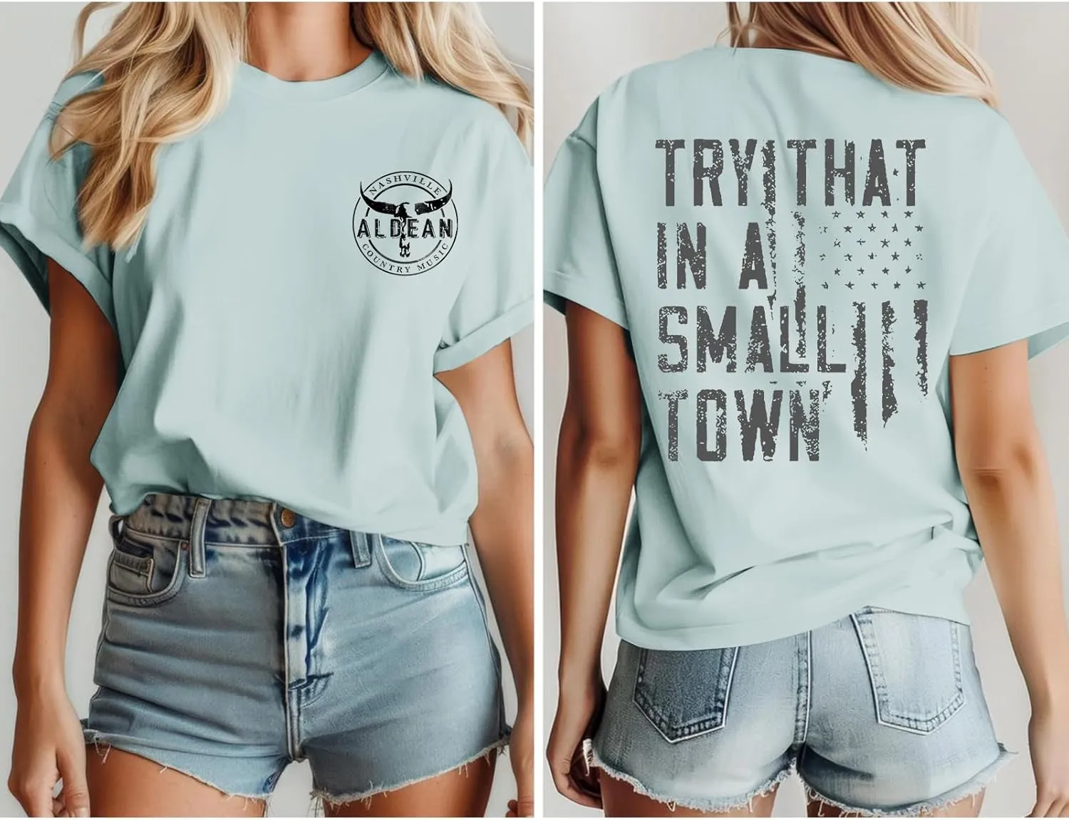 Womens Oversized Graphic Country Concert Tees Vintage Cowgirl Western Shirts Rock Band T Shirts Cotton Loose Fit