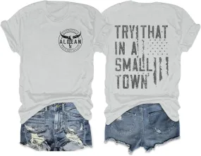 Womens Oversized Graphic Country Concert Tees Vintage Cowgirl Western Shirts Rock Band T Shirts Cotton Loose Fit